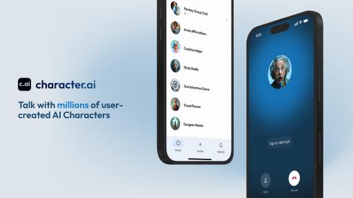 Discovery splash banner for Character.AI Discord server
