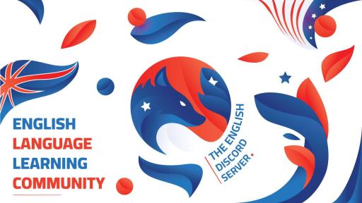 Discovery splash banner for English Discord server